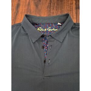Robert Graham performance  polo shirt mens size L